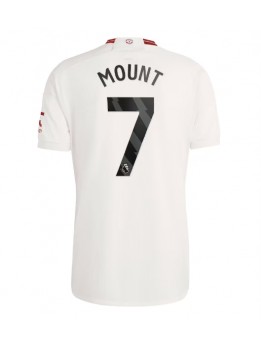 Manchester United Mason Mount #7 Rezervni Dres 2023-24 Kratak Rukavima